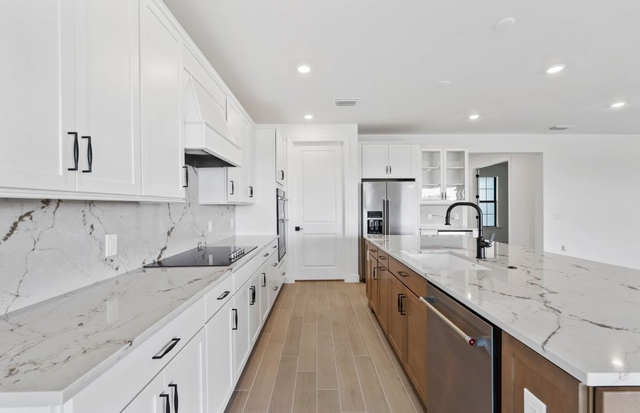 Furnished interior view inside a new home in Del Webb Naples, Ave Maria (Image 5).
