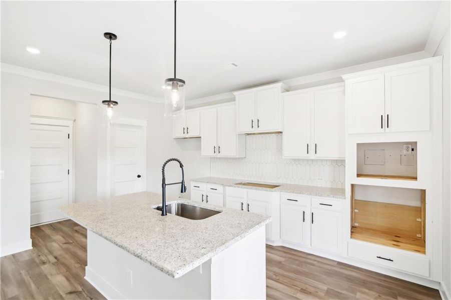 Furnished interior view inside a new home in Summerlin, Winder (Image 8).