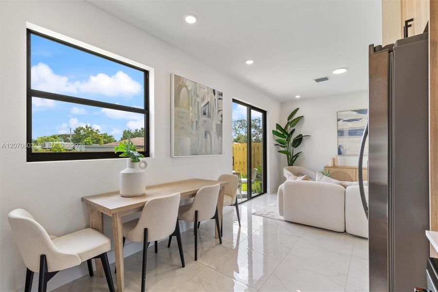 Furnished interior view inside a new home in , Homestead (Image 6).