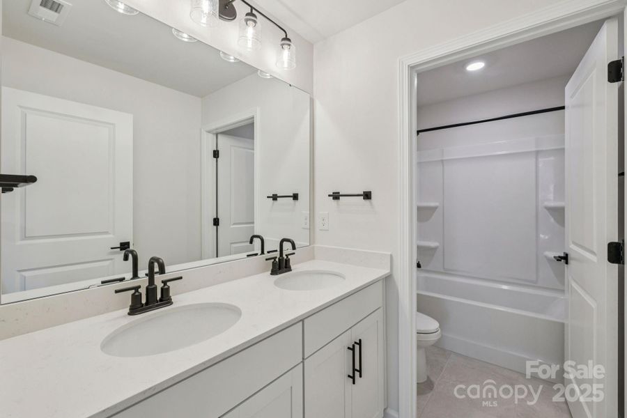 Furnished interior view inside a new home in Falls Cove, Troutman (Image 7).