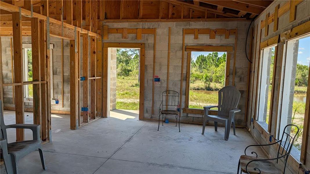 In-progress construction of a new home in , Punta Gorda, FL (Image 7).