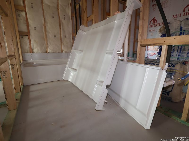 In-progress construction of a new home in Greenspoint Heights, Seguin, TX (Image 23).