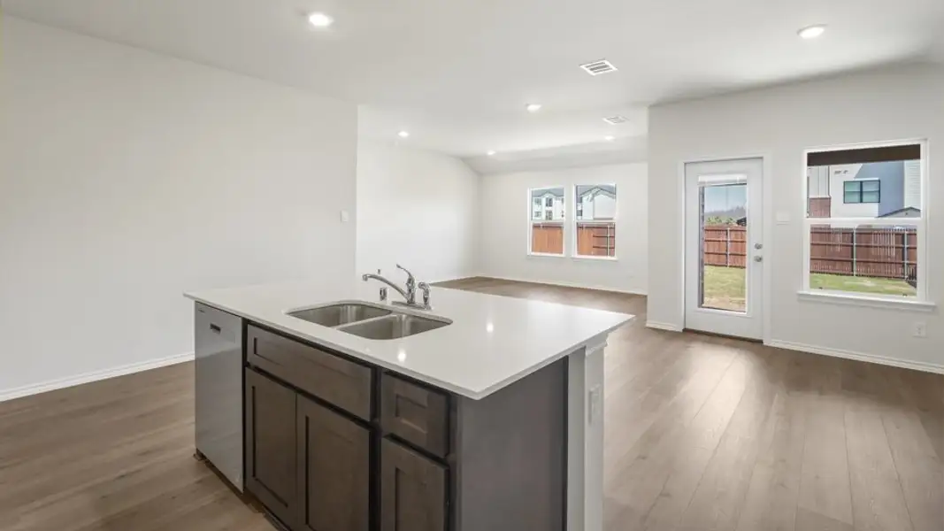 Furnished interior view inside a new home in Valor Farms, Royse City (Image 3).