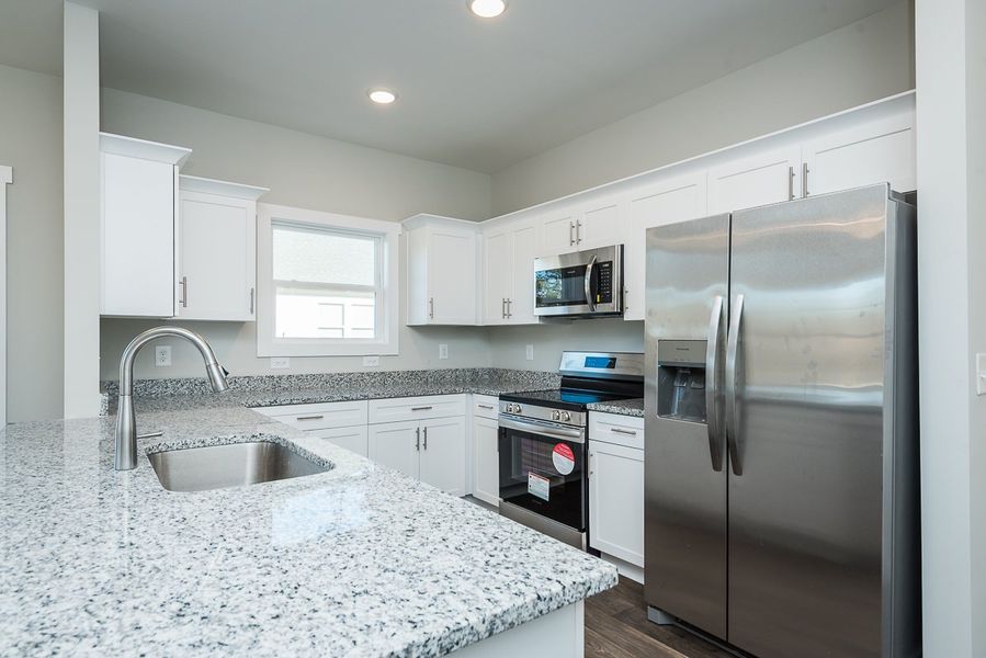 Representative furnished interior of a home built from the Monroe by Foundation Home Builders LLC in Ambergate II, Rocky Mount (Image 5).