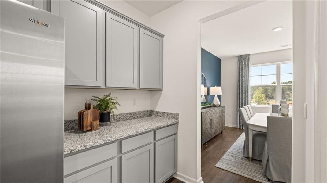 Furnished interior view inside a new home in Bridle Creek, Locust Grove (Image 40).