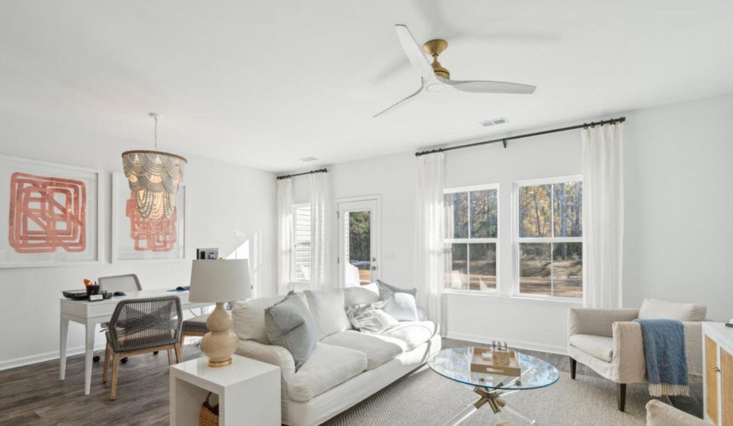 Furnished interior view inside a new home in , Summerville (Image 6).