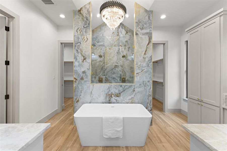 Furnished interior view inside a new home in , Malakoff (Image 13).