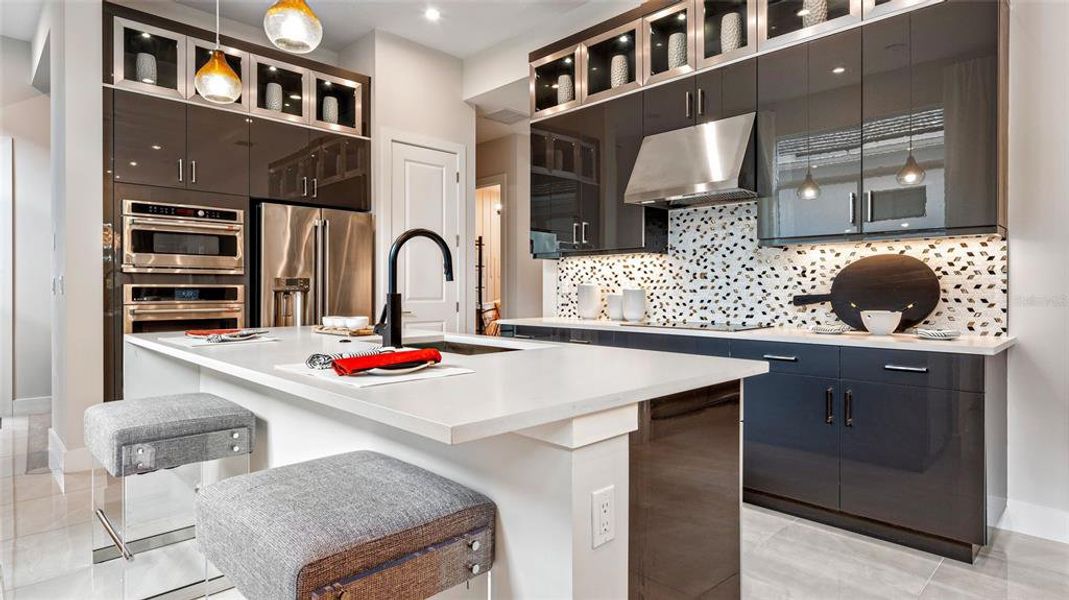 Furnished interior view inside a new home in Cresswind at Lake Harris, Tavares (Image 10).