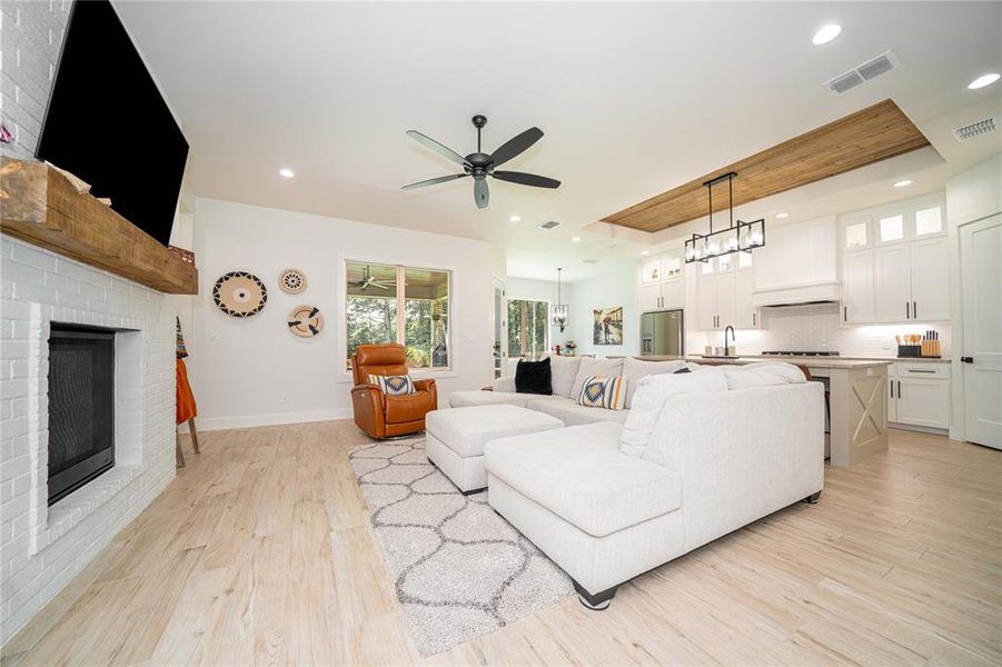 Furnished interior view inside a new home in , Longview (Image 8). Furnished interior view inside a new home in , Longview (Image 8).