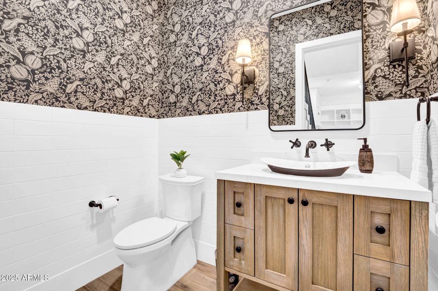 Half Bathroom near garage (Main Level) Half Bathroom near garage (Main Level)