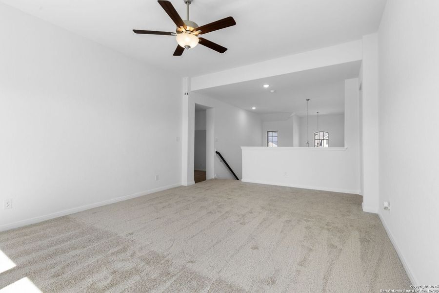 Spacious, unfurnished interior of a new home in Ladera, San Antonio (Image 21). Spacious, unfurnished interior of a new home in Ladera, San Antonio (Image 21).
