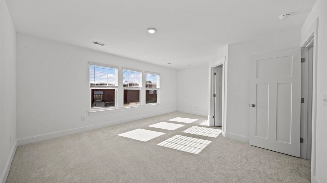 Furnished interior view inside a new home in Gresham Station, Simpsonville (Image 22).