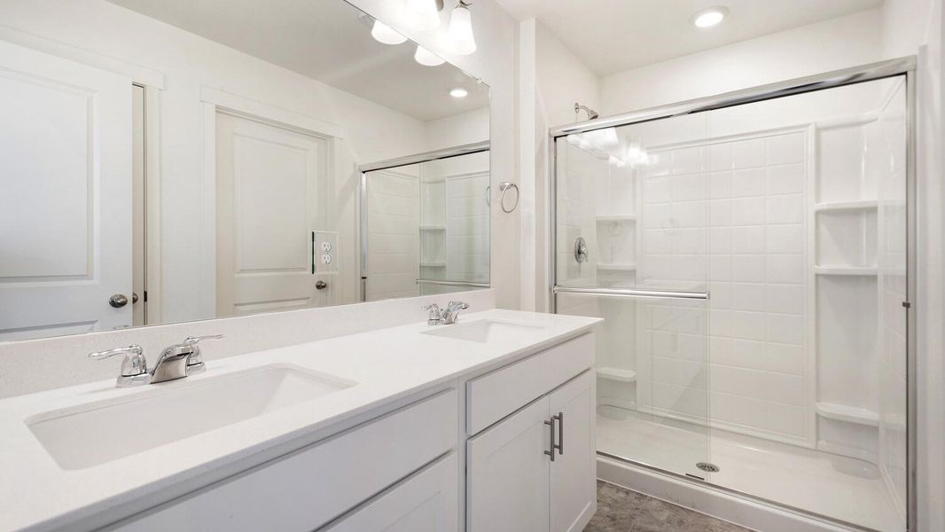 Furnished interior view inside a new home in Westgate, Greeley (Image 10).