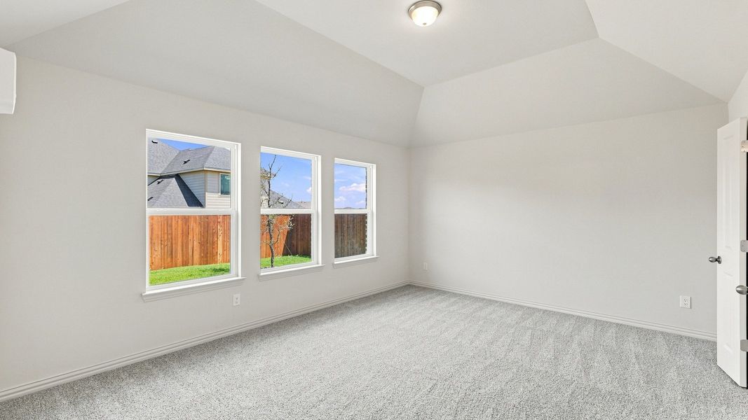 Furnished interior view inside a new home in Anna Ranch, Anna (Image 30).