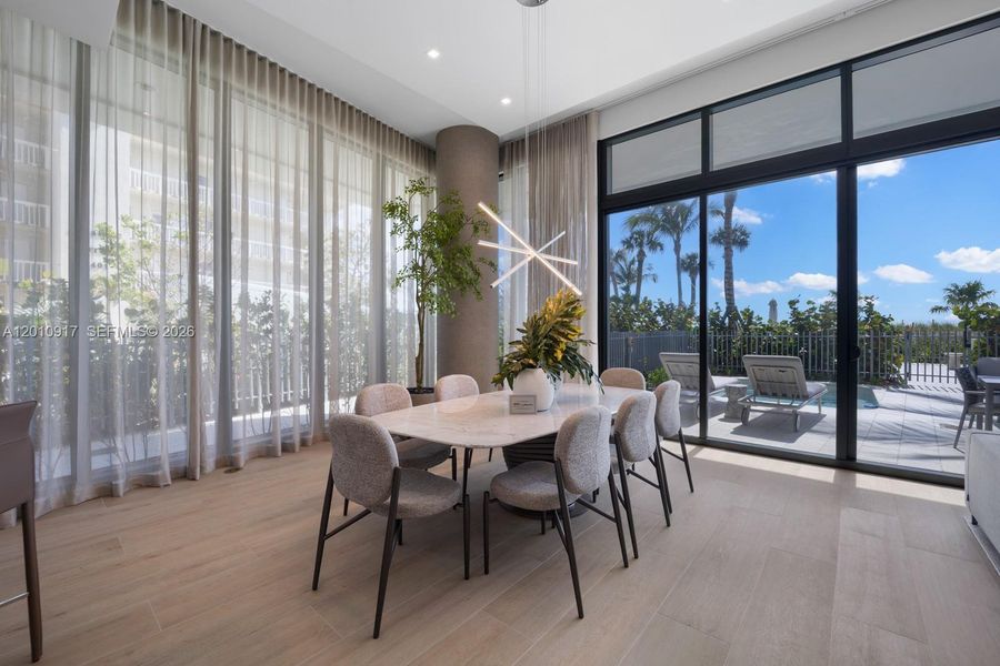 Furnished interior view inside a new home in Casamar, Pompano Beach (Image 44).