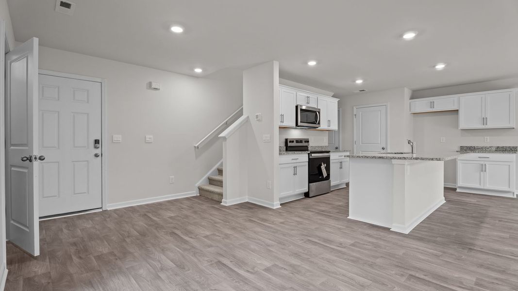 Furnished interior view inside a new home in Hunter Hill, Rocky Mount (Image 5).