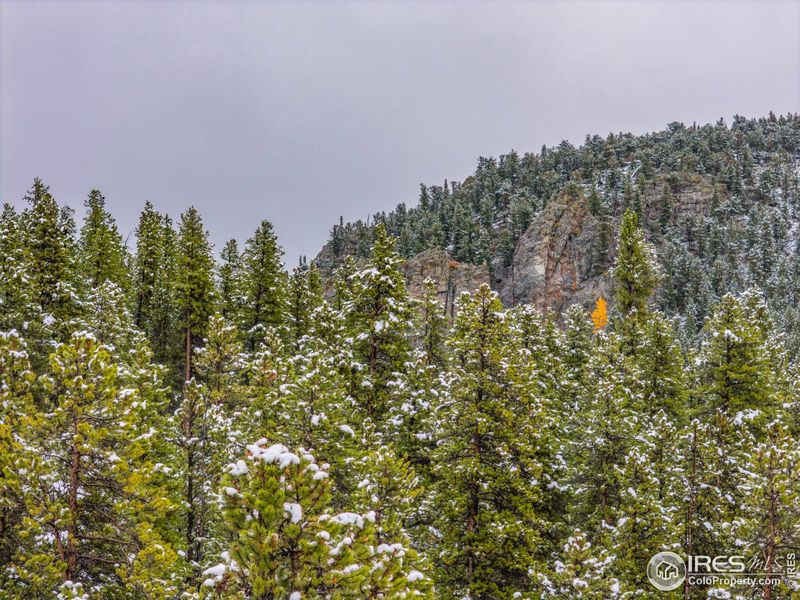 Views of the mountain top visible from the property Views of the mountain top visible from the property