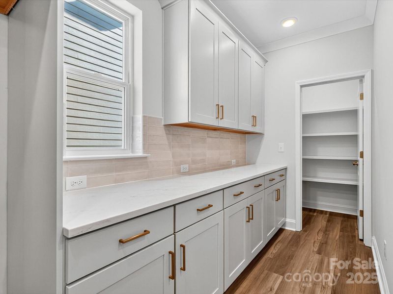 Furnished interior view inside a new home in Whitley Preserve – Park Collection, Mint Hill (Image 10).