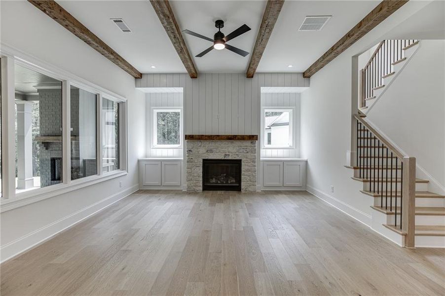 Spacious, unfurnished interior of a new home in , Buford (Image 52).