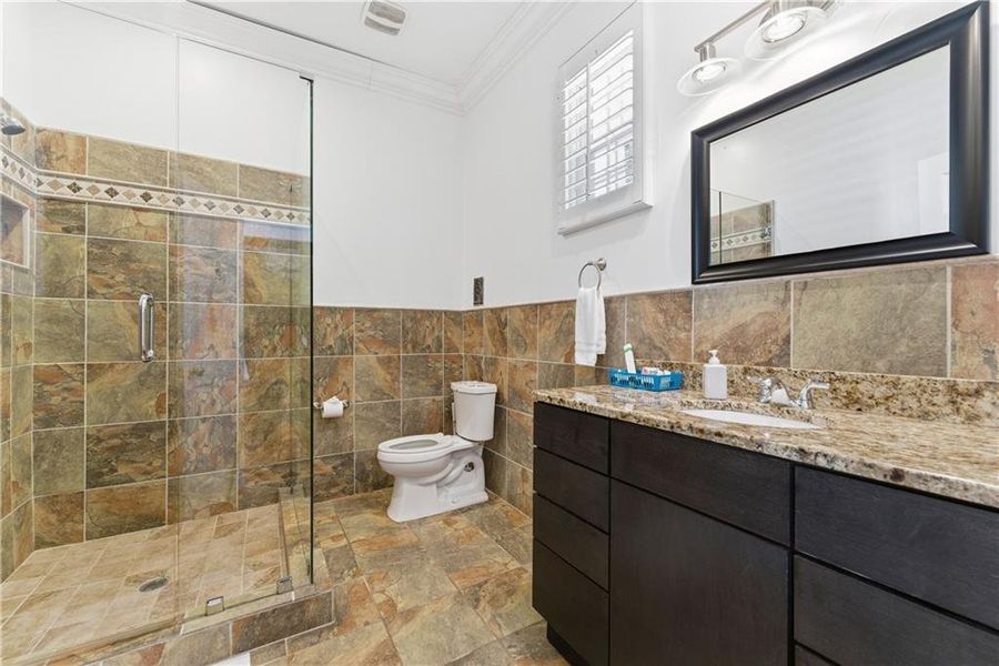 Furnished interior view inside a new home in , Atlanta (Image 9). Furnished interior view inside a new home in , Atlanta (Image 9).