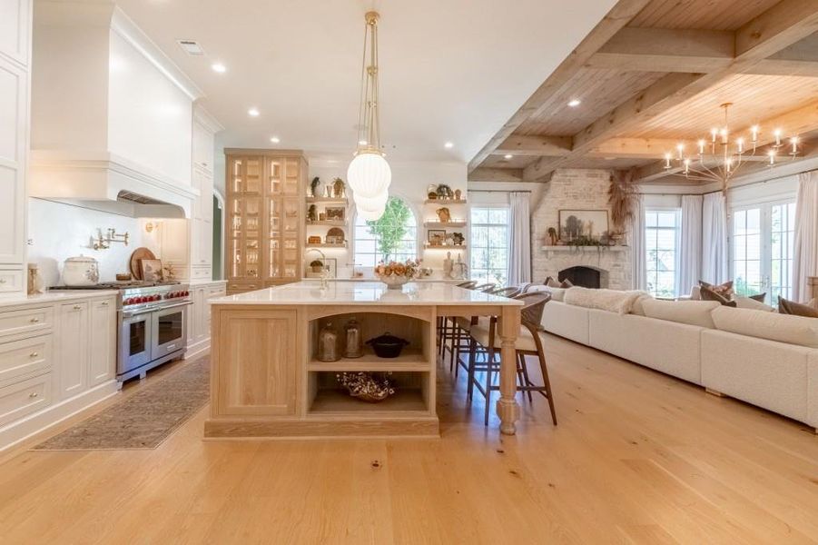 Furnished interior view inside a new home in , Canton (Image 10).