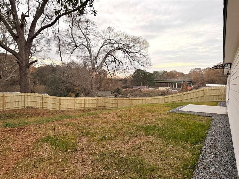 Exterior details and patio area of a home in , Austell (Image 21).