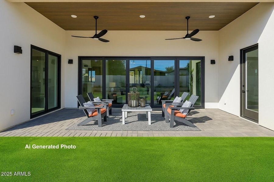 Ai Patio with Grass
