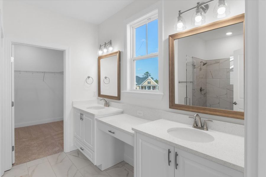 Furnished interior view inside a new home in Sinclair at Crawford Creek, Grovetown (Image 10).
