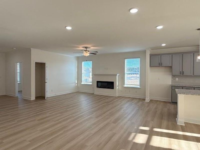 Spacious, unfurnished interior of a new home in Cooper's Walk, Loganville (Image 13). Spacious, unfurnished interior of a new home in Cooper's Walk, Loganville (Image 13).