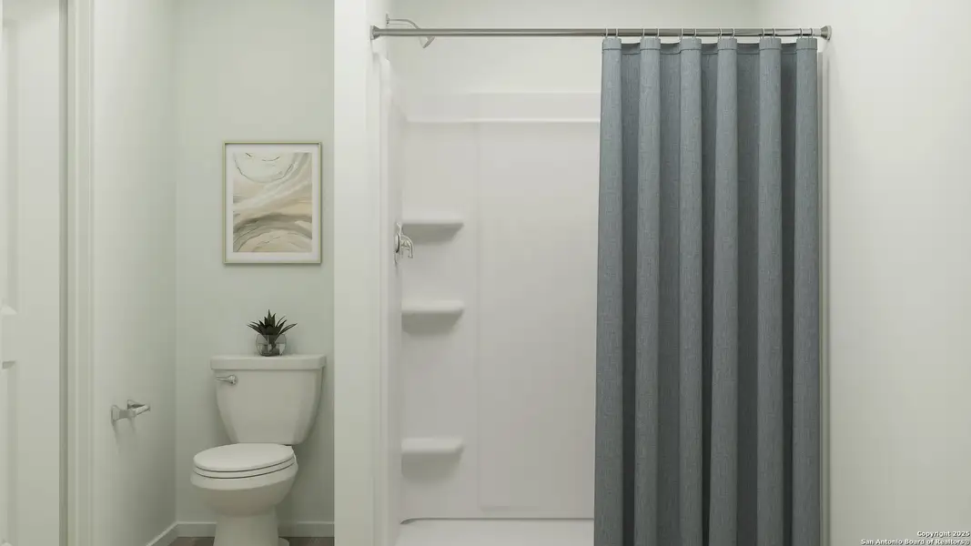 Furnished interior view inside a new home in Lonesome Dove, San Antonio (Image 17).