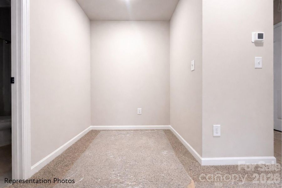 Spacious, unfurnished interior of a new home in , Charlotte (Image 16). Spacious, unfurnished interior of a new home in , Charlotte (Image 16).