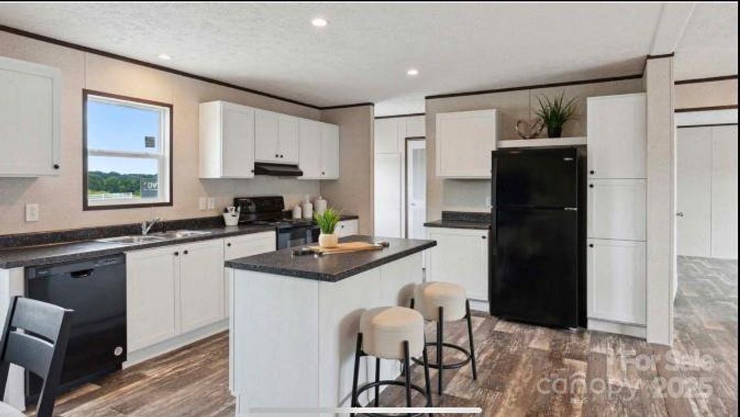 Furnished interior view inside a new home in , Forest City (Image 1). Furnished interior view inside a new home in , Forest City (Image 1).