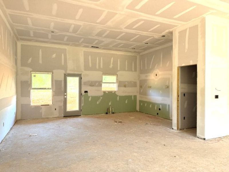 In-progress construction of a new home in The Dairy, Hogansville, GA (Image 3).