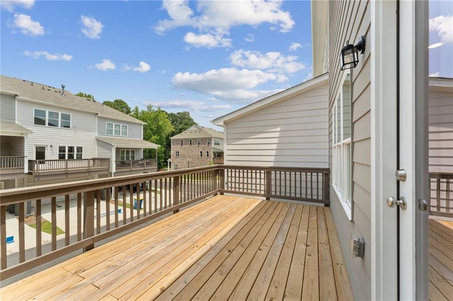 Front exterior of a new home in Townes at South Main, Kennesaw, GA, highlighting curb appeal (Image 2). Front exterior of a new home in Townes at South Main, Kennesaw, GA, highlighting curb appeal (Image 2).