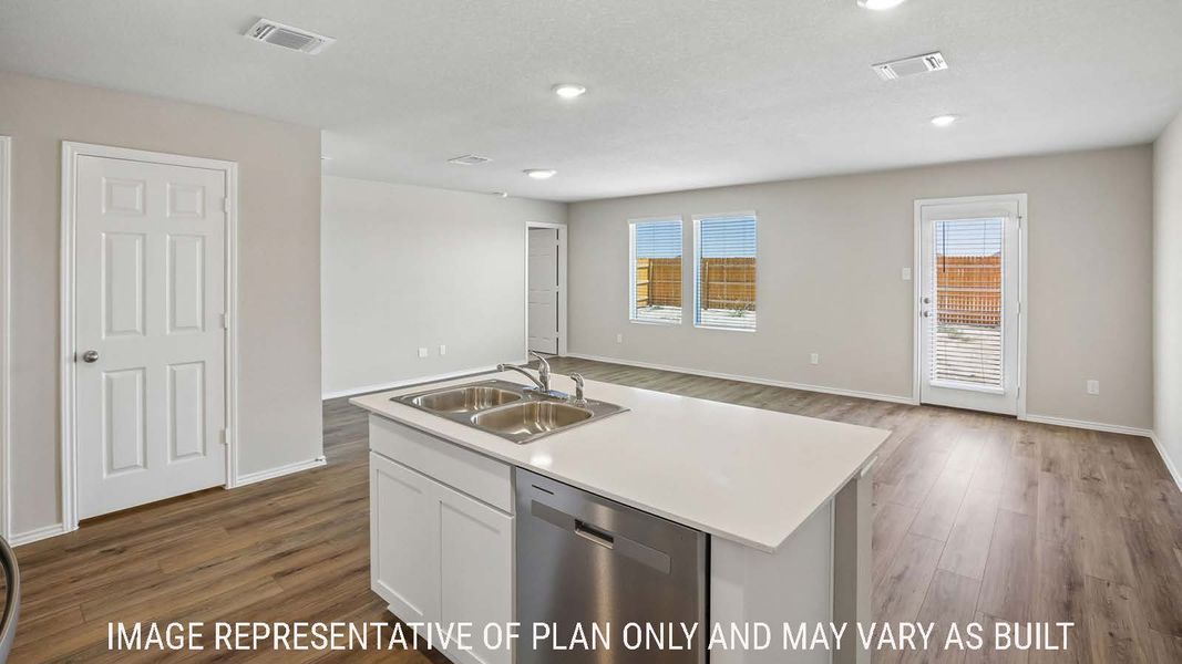 Furnished interior view inside a new home in Eastern Wells, Jarrell (Image 5).
