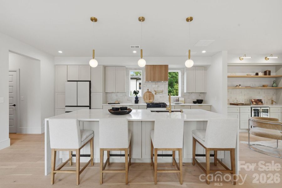 Furnished interior view inside a new home in , Charlotte (Image 39).