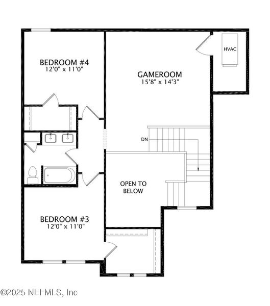 2D floor plan layout of this home in , St. Augustine, FL (Image 3). 2D floor plan layout of this home in , St. Augustine, FL (Image 3).