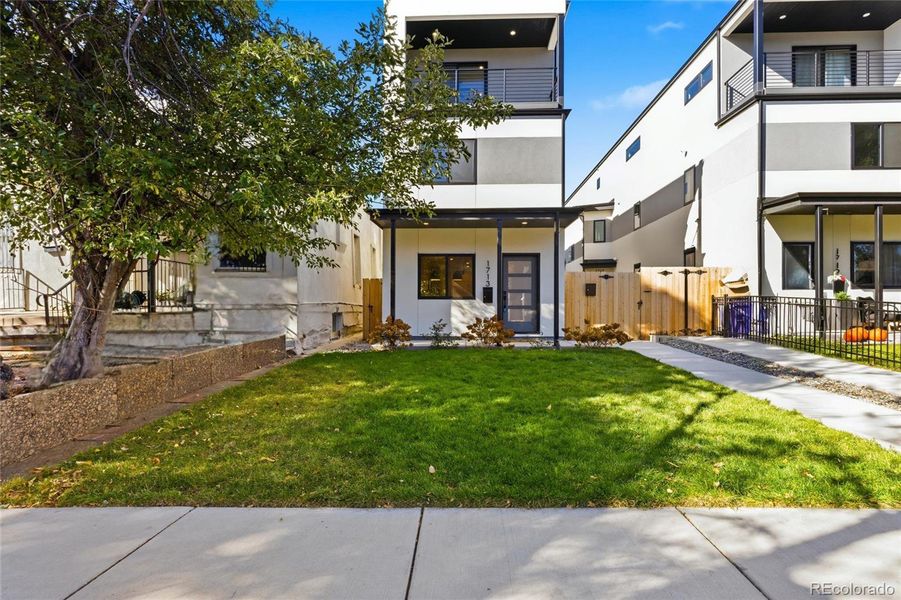 Exterior details and patio area of a home in , Denver (Image 2). Exterior details and patio area of a home in , Denver (Image 2).