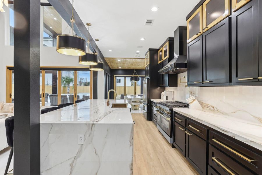 Furnished interior view inside a new home in , Houston (Image 23).