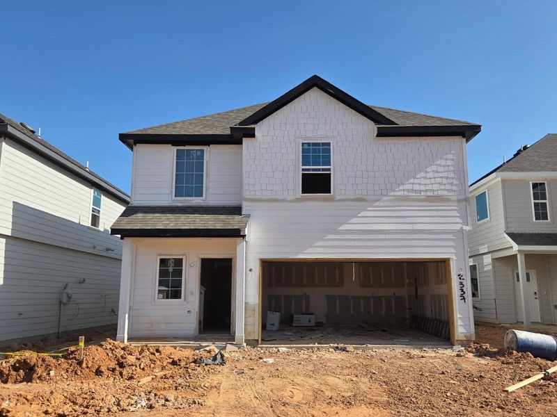In-progress construction of a new home in River's Edge, Conroe, TX (Image 26). In-progress construction of a new home in River's Edge, Conroe, TX (Image 26).