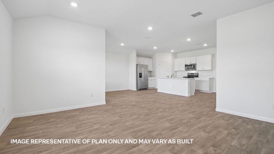 Spacious, unfurnished interior of a new home in Southgrove, Kyle (Image 24).