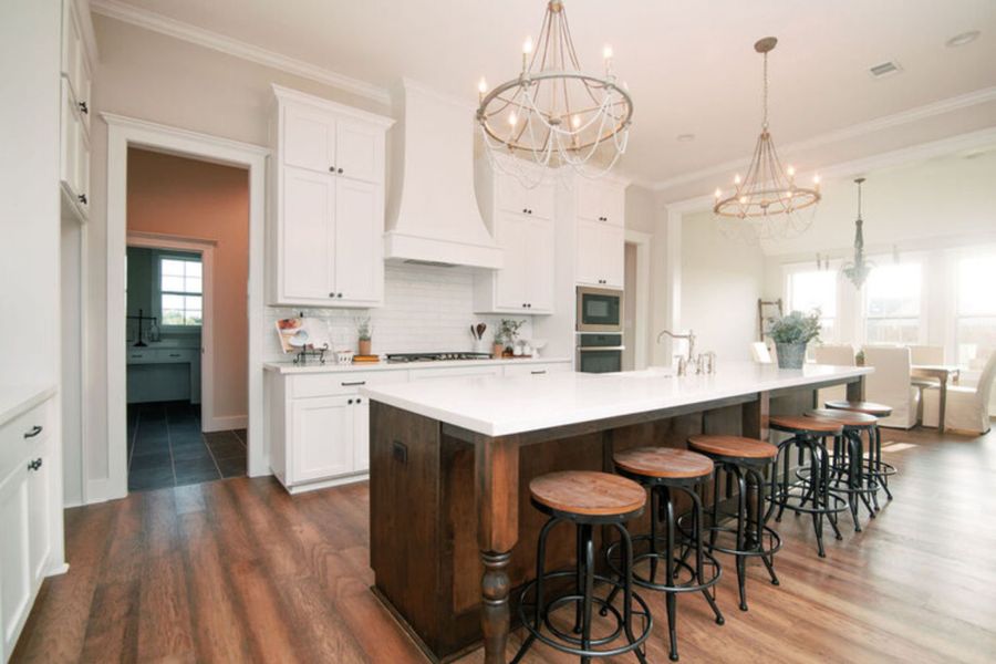 Representative furnished interior of a home built from the The Savannah by Reece Homes in Harvest Meadows, Bryan (Image 8).