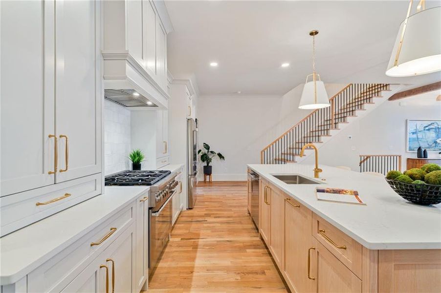 Furnished interior view inside a new home in Pendergrast Farm, Atlanta (Image 12).