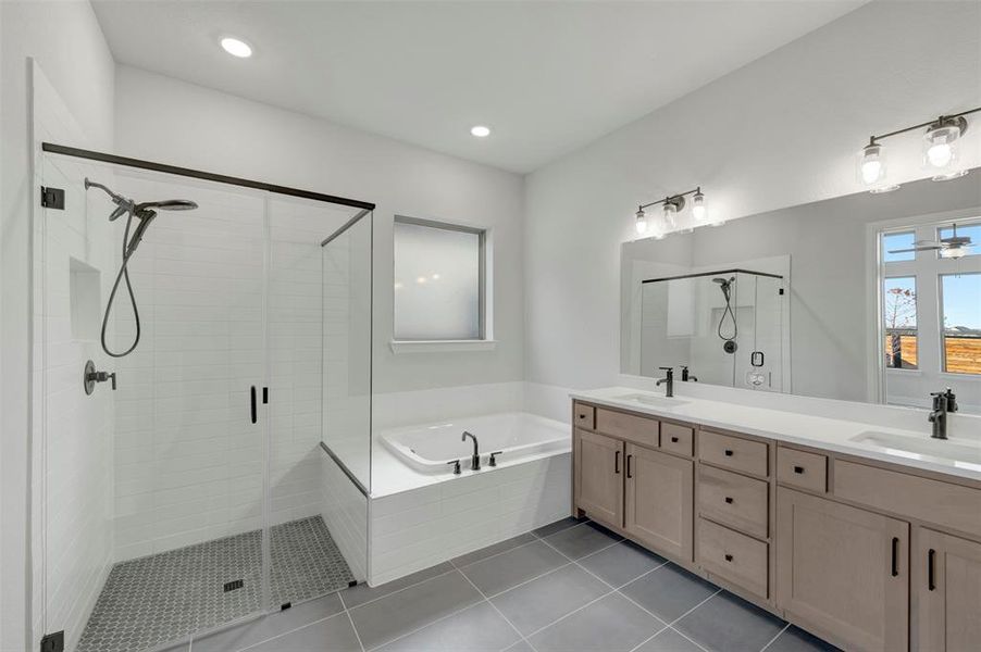 Furnished interior view inside a new home in The Ridge at Northlake, Northlake (Image 11).