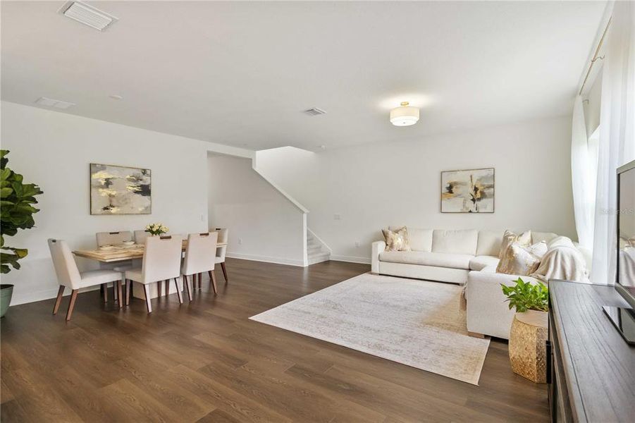 Furnished interior view inside a new home in , Sarasota (Image 11).