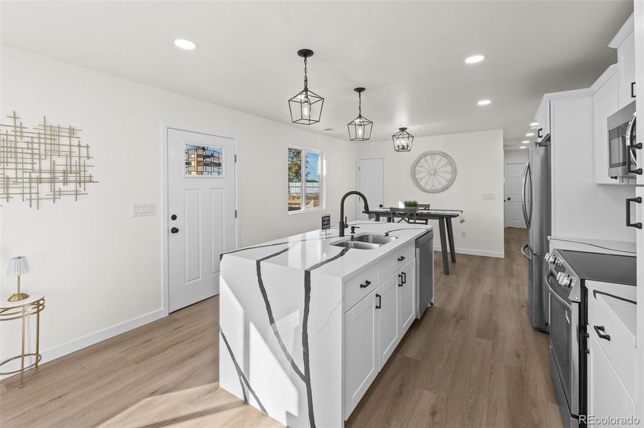 Furnished interior view inside a new home in , Lochbuie (Image 14).