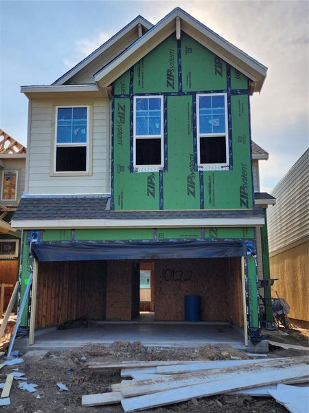 Home progress as of 10/2025