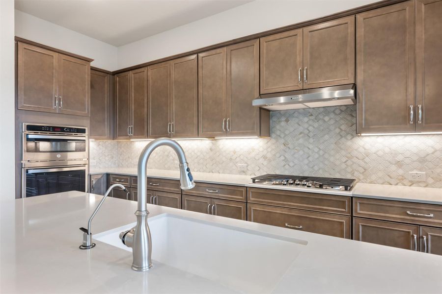 Close-up of interior finishes inside a home in The Trails at Carmel, Pflugerville (Image 17).