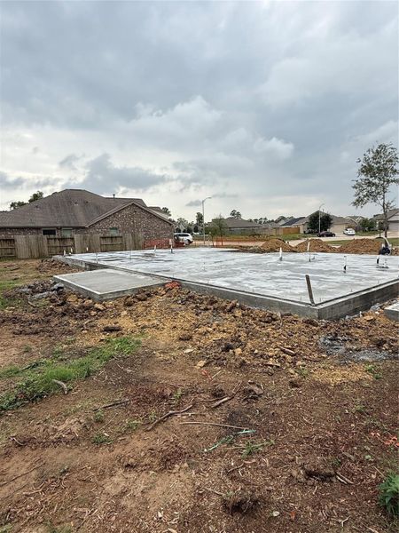 In-progress construction of a new home in , Crosby, TX (Image 8). In-progress construction of a new home in , Crosby, TX (Image 8).