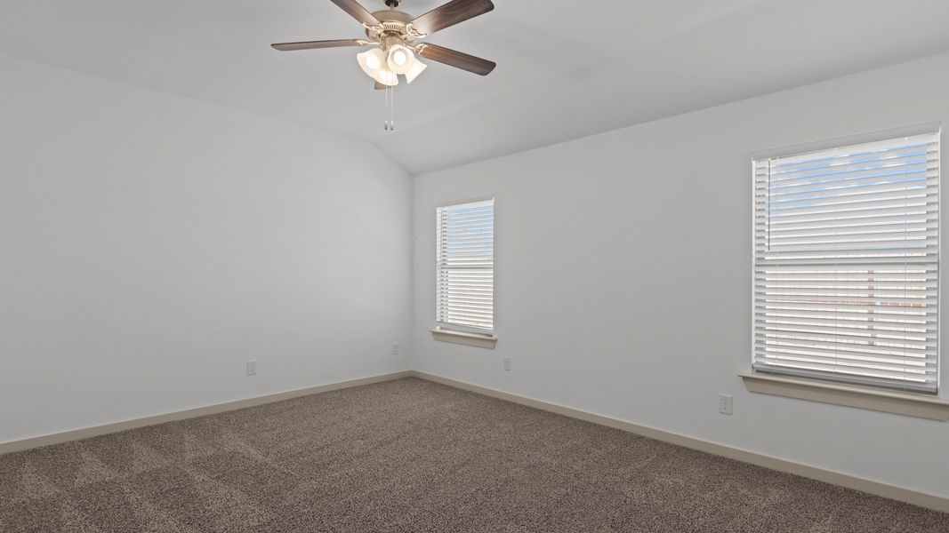 Representative unfurnished interior of a home built from the X40L - THE Lakeway by D.R. Horton in Everest Heights, Lubbock (Image 12). Representative unfurnished interior of a home built from the X40L - THE Lakeway by D.R. Horton in Everest Heights, Lubbock (Image 12).